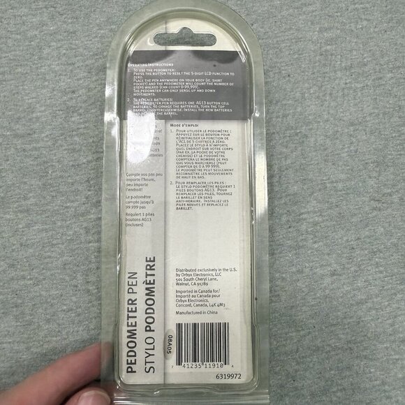 Brand New NexXtech Pedometer Pen 6319972 - Picture 2 of 3